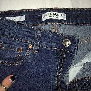 Pull and bear blue jeans